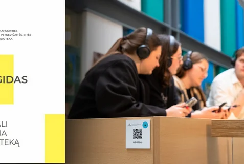 Panevėžyje – naujas būdas pažinti biblioteką savarankiškai