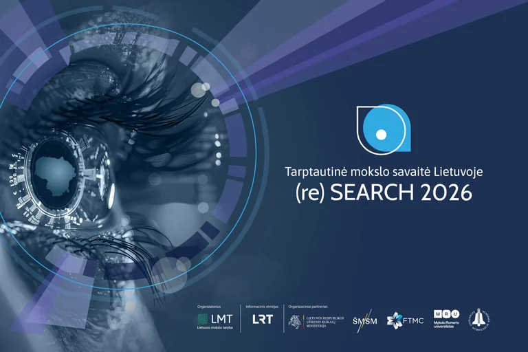 „(re)SEARCH“ Vilniuje: penkios mokslo dienos spalio 19–23 d.