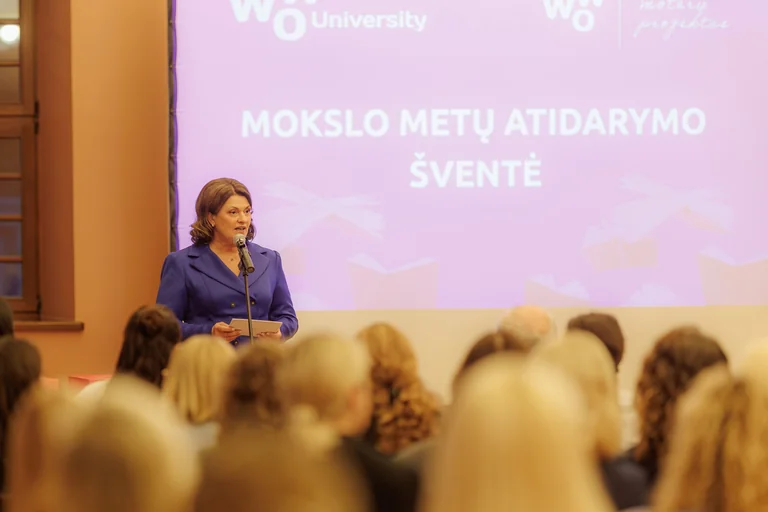 Vilniuje pradėti „1000 moterų“ mokslo metai: 600 stipendijų